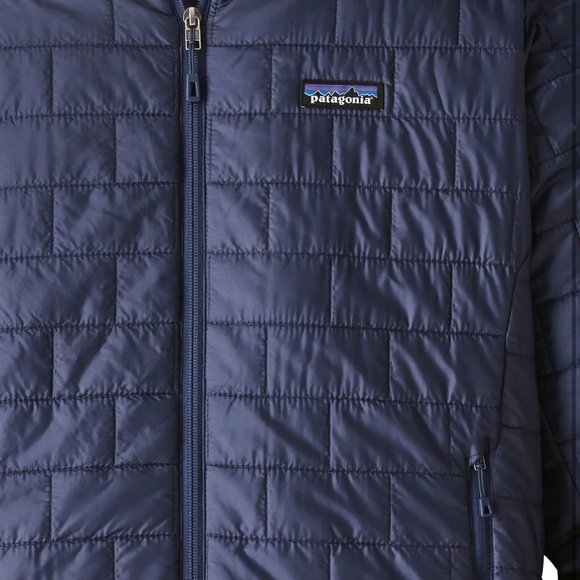Patagonia Men's Dark Blue Puffer Jacket - Picture 4 of 8